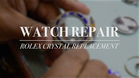 rolex datejust 2 replace crystal 318c|Rolex crystal repair.